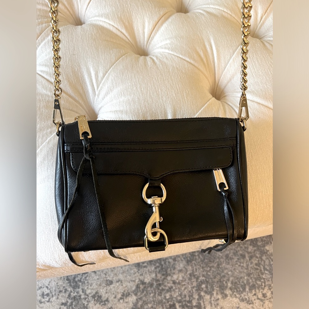 Rebecca Minkoff Mini MAC bag in black